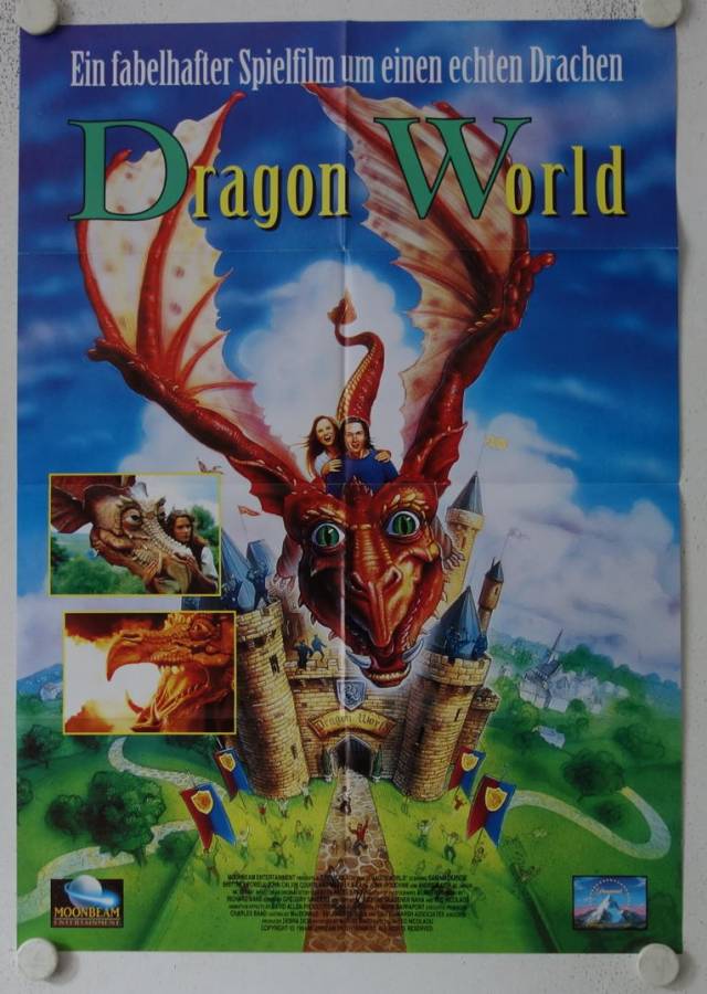 Dragon World originales deutsches Filmplakat